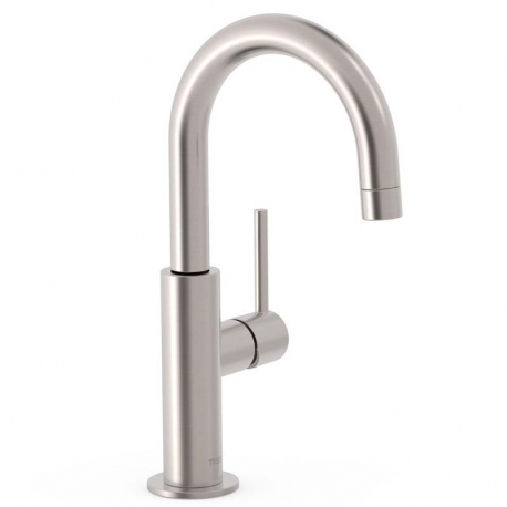 Monomando lavabo tres study maneta lateral 275mm acero 26290403ac