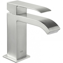 Monomando lavabo tres exclusive cuadro maneta acero 159 mm 006.101.01.ac