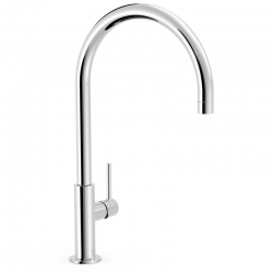 Monomando lavabo tres study maneta lateral xxl 418mm cromo 26290401