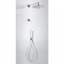 Termostatica kit ducha electronico tres exclusive shower technology cromo 092.865.58