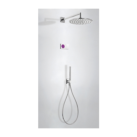 Termostatica kit ducha electronico tres exclusive shower technology cromo 092.865.58