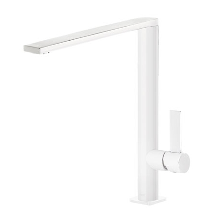 Monomando cocina tres exclusive fregadero vertical class blanco mate 205.486.01.bm