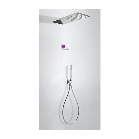 Termostatica kit ducha electronico tres exclusive shower technology cromo 092.865.51