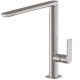 Monomando lavabo tres exclusive loft caño recto 302 mm acero 20020503ac