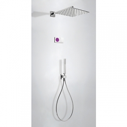 Termostatica kit termostatica ducha electronico tres exclusive shower technology cromo 092.865.63