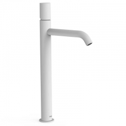 Monomando lavabo tres study xxl 405mm blanco mate 26130801bm