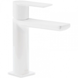 Monomando lavabo tres exclusive loft maneta blanco mate 200.103.01.bm