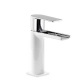 Monomando lavabo tres exclusive loft colors caño abierto 154mm blanco 20011001bl