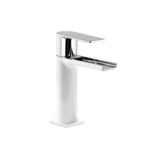 Monomando lavabo tres exclusive loft colors caño abierto 154mm blanco 20011001bl