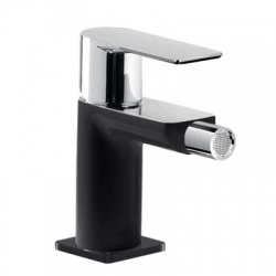 Monomando bide tres exclusive loft maneta 130mm negro 20012001ne