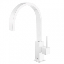 Monomando cocina tres exclusive cuadro vertical blanco 030.498.bm