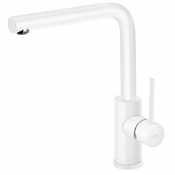 Monomando cocina tres exclusive max-tres fregadero vertical blanco mate 062.436.01.bm