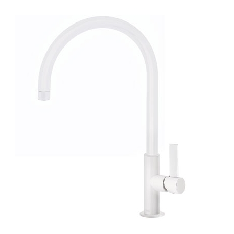 Monomando cocina tres exclusive class fregadero vertical blanco mate 205.440.01.bm