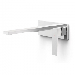 Monomando lavabo tres exclusive slim empotrado 240mm cromo 20230032