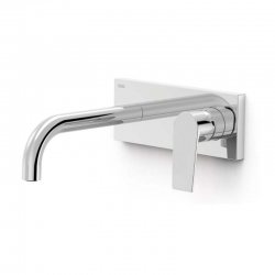 Monomando lavabo tres exclusive project-tres empotrado 240mm cromo 21130012