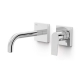 Monomando lavabo tres exclusive project-tres empotrado 180mm cromo 21130001