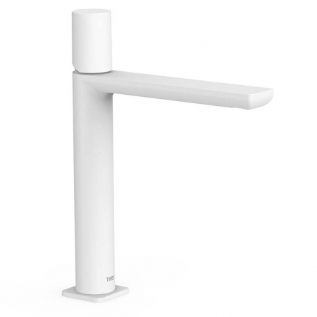 Monomando lavabo tres loft volante 269mm blanco mate 20020304bm