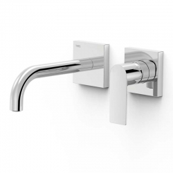 Monomando lavabo tres loft empotrado 180mm cromo 20030001