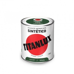 Esmalte sintetico titan brillo 0559 750 ml verde mayo
