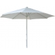 Parasol aluminio 300 cm blanco