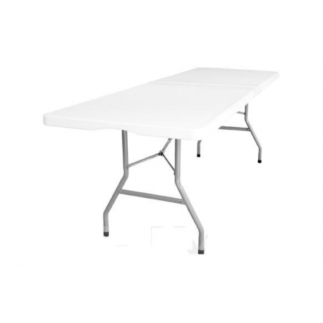 Mesa plegable multiuso 240 x 74 x 74 cm