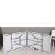 Mesa plegable multiuso colectividad extralarga 240 x 74 x 74 cm