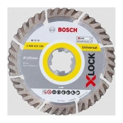 Disco corte recto bosch x-lock standard universal 125 mm