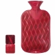 Bolsa agua caliente fashy goma inolora roja 2 l