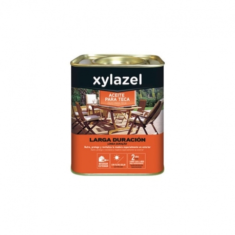 Aceite de teca 750ml de larga duracion xylazel teca