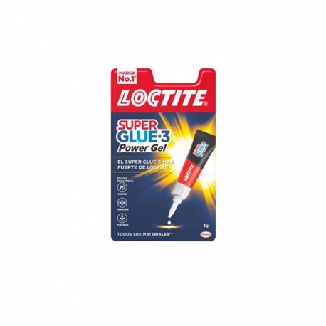 Loctite 3 gramos super glue-3 power gel