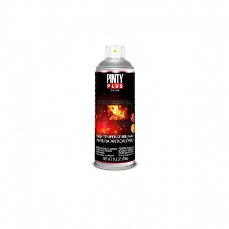 Pintura spray anticalorica pintyplus aluminio 520 cc