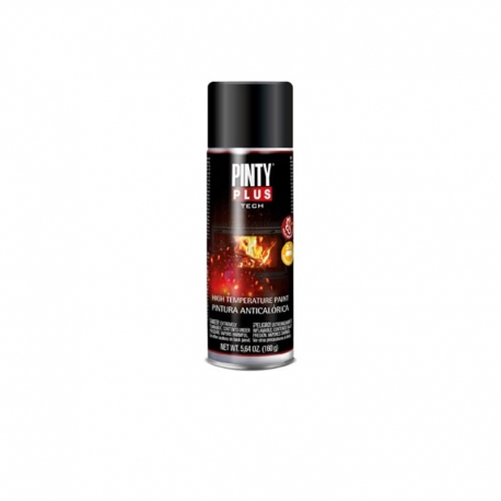 Pintura spray anticalorica pintyplus negro 270 cc