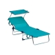 Cama playa alco con parasol multiposicion