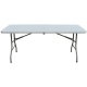 Mesa plegable multiuso 180 x 74 x 74 cm