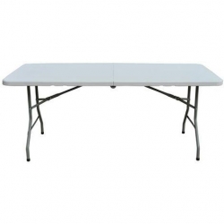 Mesa plegable multiuso 180 x 74 x 74 cm