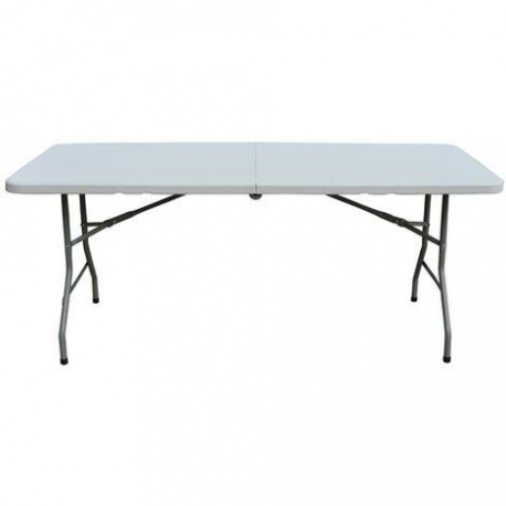 Mesa plegable multiuso 180 x 74 x 74 cm