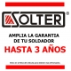 SOLDADOR INVERTER SOLTER STYL 205 E + PANTALLA OPTIMATIC 100