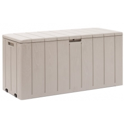 Arcon resina bravo 270 l 117 x 45 x 56h gris