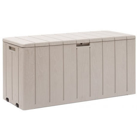 Arcon resina bravo 270 l 117 x 45 x 56h gris