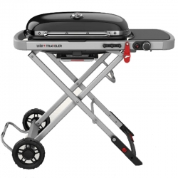 Barbacoa de gas portatil weber traveler