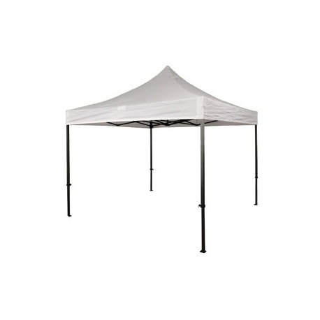 Carpa plegable acero reforzada 3 x 3 m blanco