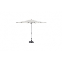 Parasol aluminio blanco