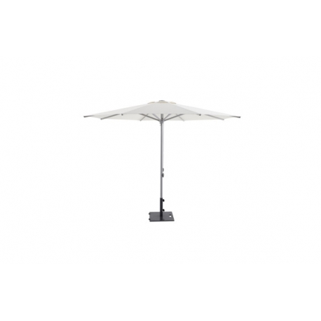 Parasol aluminio blanco