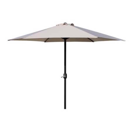 Parasol aluminio inclinable verde oliva