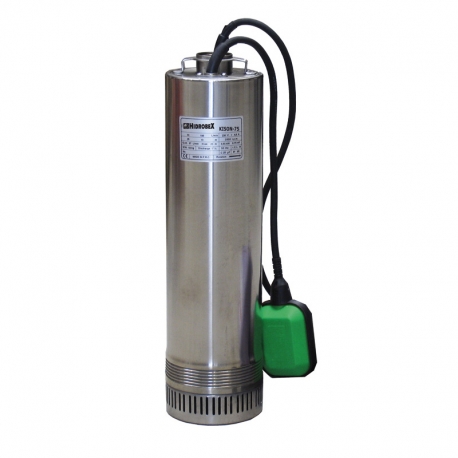 Bomba de agua sumergible para pozos hidrobex compacta kison 150 trifasica