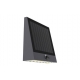 Aplique solar raksa 1000lm 4000k 5.2w negro