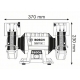 Esmeriladora doble bosch gbg 60-20