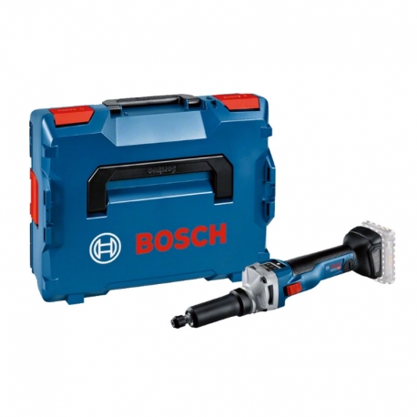 Amoladora recta a bateria bosch ggs 18v-10 slc professional + l-boxx 136