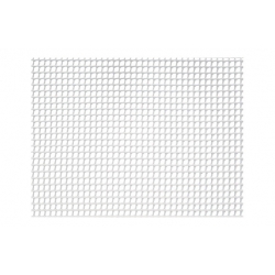 Malla plastica 5 x 5 mm 310gr m² 1 x 5 m blanco