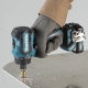 TALADRO ATORNILLADOR MAKITA DF032DSAE 12V CXT BL 35NM 1/4" + 2 BATERIAS 2AH + CARGADOR + MALETIN